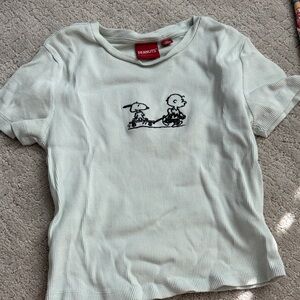 Peanuts crop top